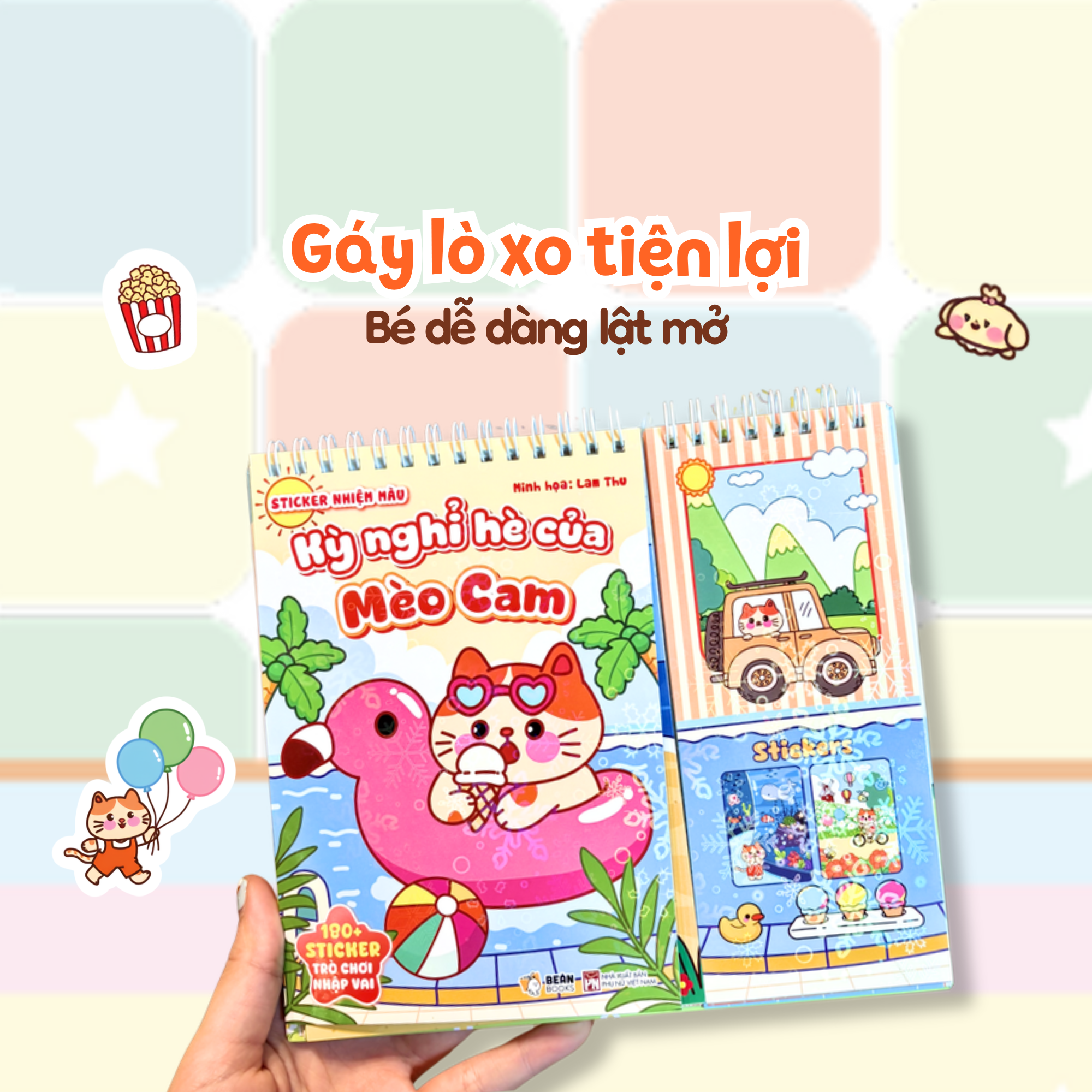 Sticker Nhiệm Màu - Một Vòng Siêu Thị Cùng Thỏ Trắng - Ảnh 5