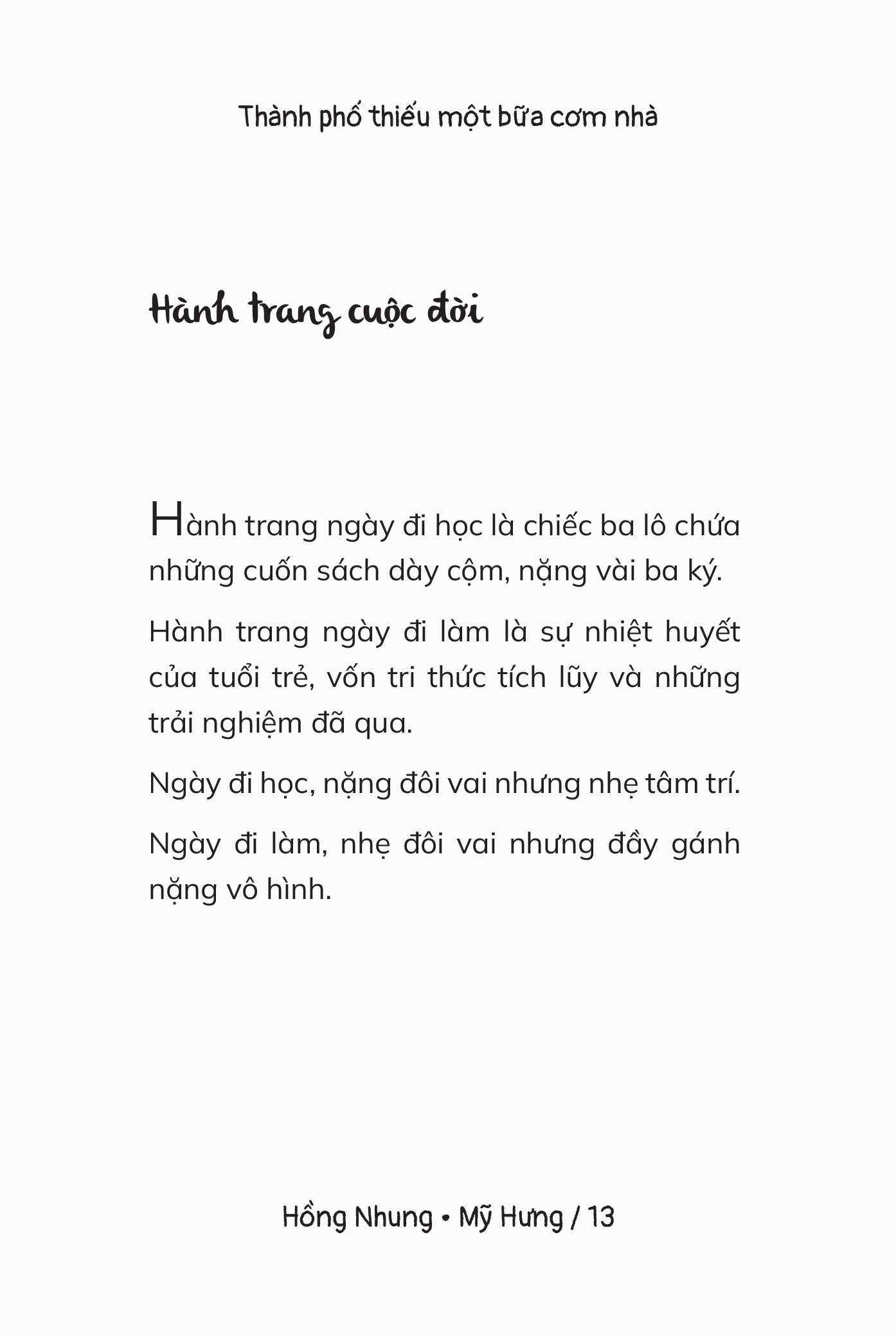 Thành Phố Thiếu Một Bữa Cơm Nhà - Ảnh 14