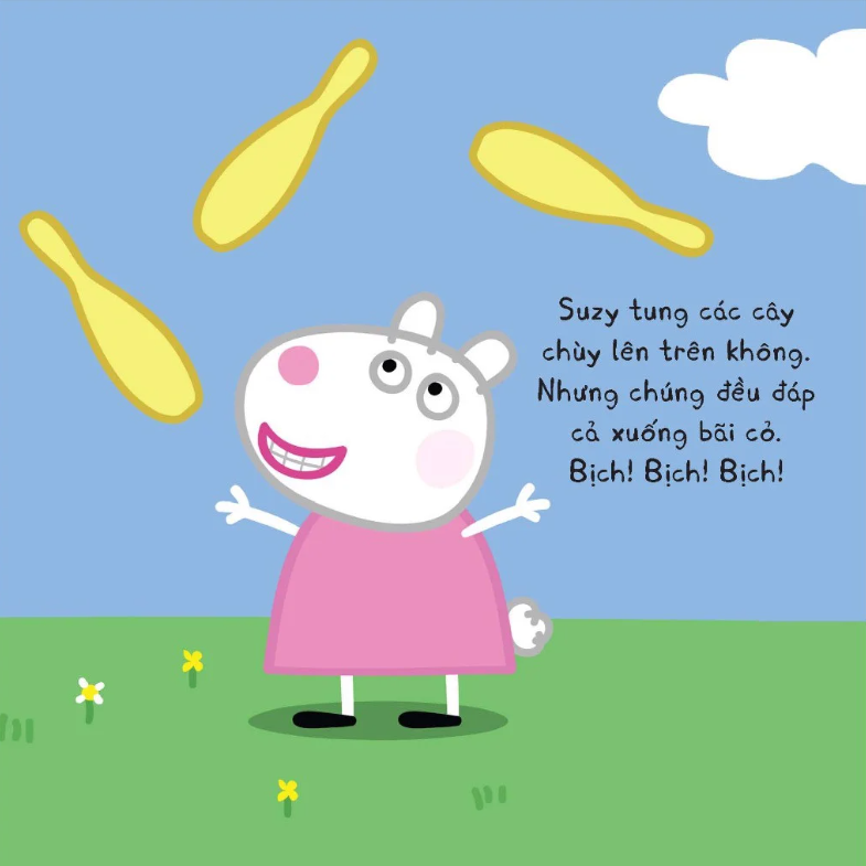 thế giới của peppa - những trò chơi trong vườn nhà - Ảnh 6