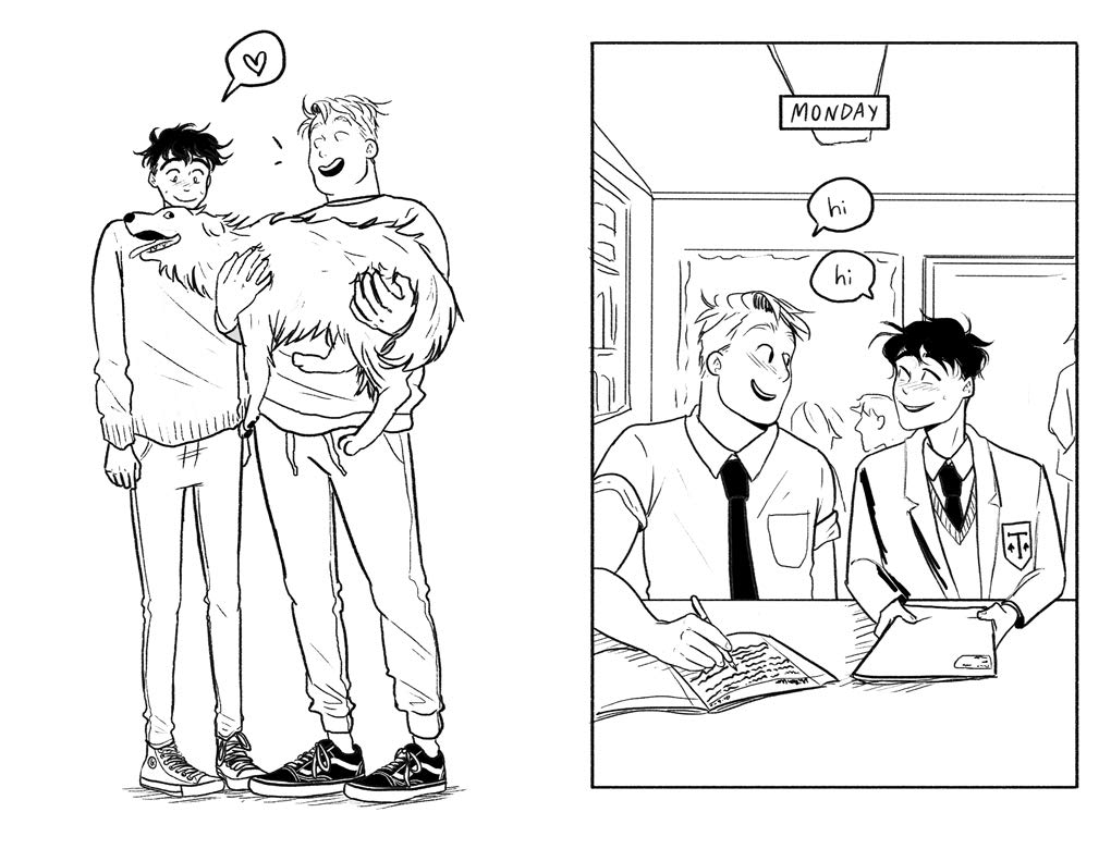 the heartstopper colouring book - Ảnh 5