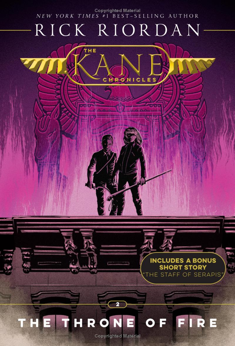 the kane chronicles, book 2 - the throne of fire - Ảnh 3