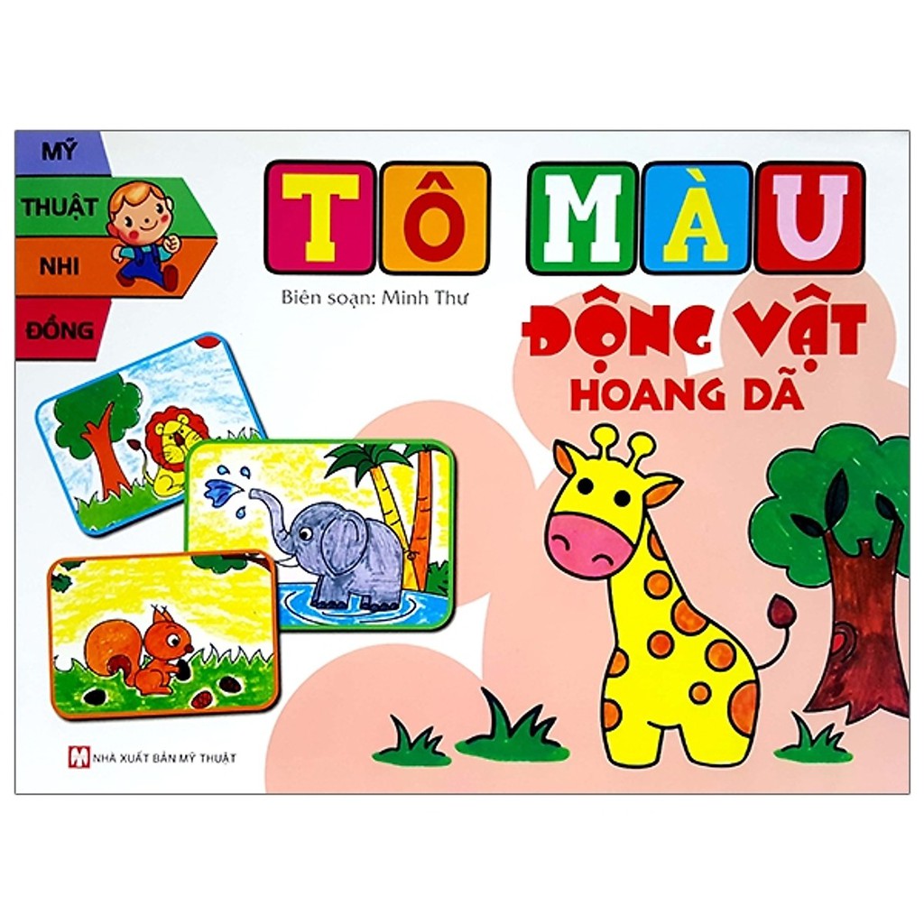 tô màu động vật hoang dã (tái bản) - Ảnh 2