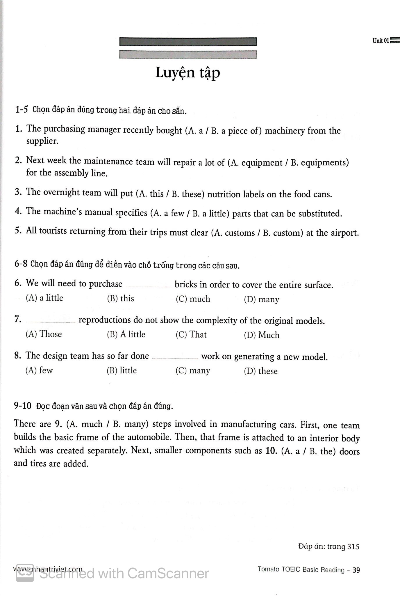 tomato toeic basic reading - Ảnh 9