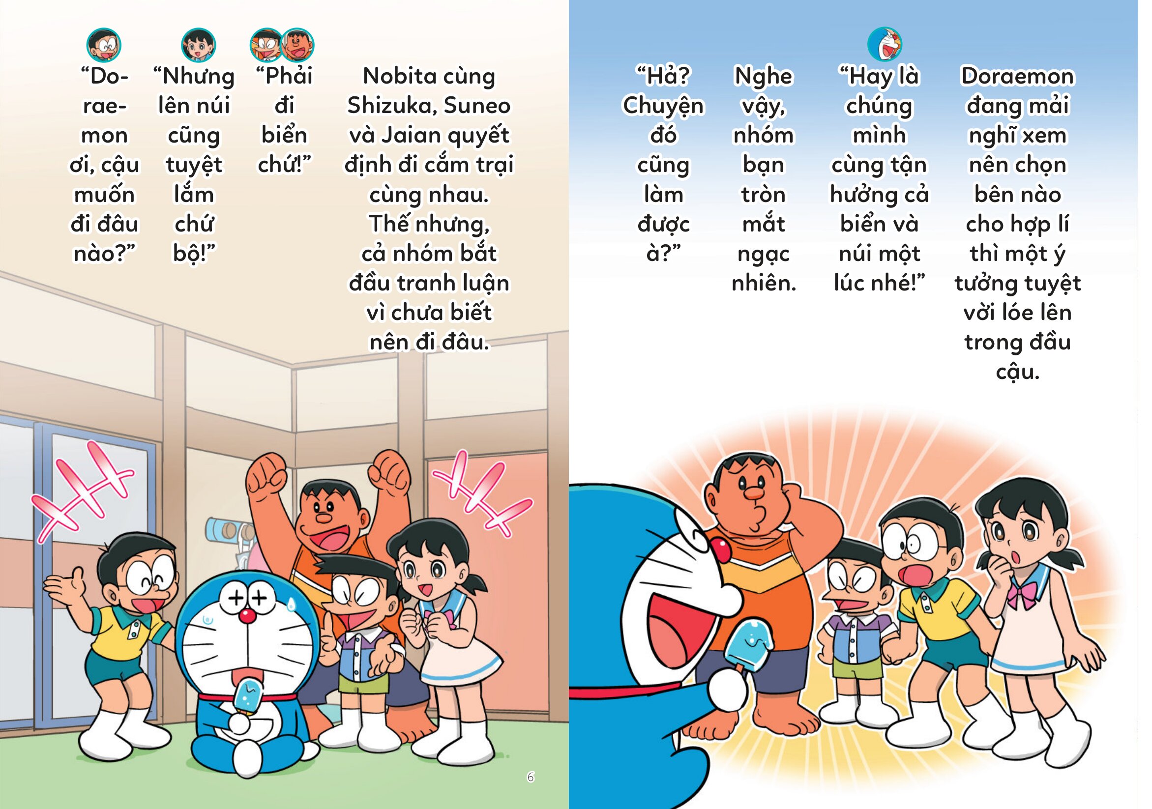 Truyện Đọc Thiếu Nhi - Doraemon - Nobita Và Lâu Đài Dưới Đáy Biển - Phiên Bản Mới - Ảnh 4