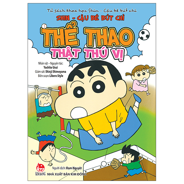 Tủ Sách Khoa Học - Shin - Cậu Bé Bút Chì - Thể Thao Thật Thú Vị (Tái Bản 2025)