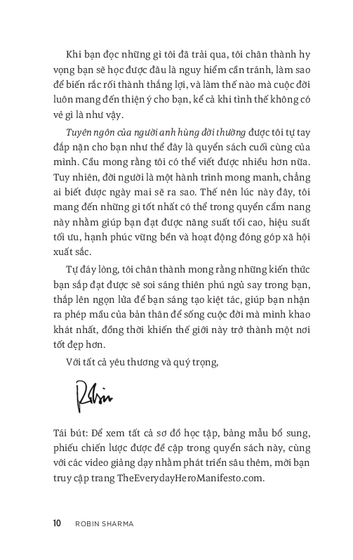 tuyên ngôn của người anh hùng đời thường - the everyday hero manifesto - Ảnh 4
