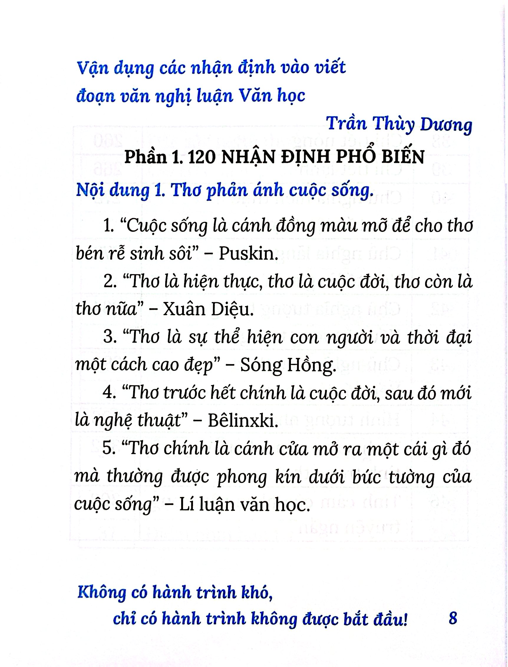 Vận Dụng Các Nhận Định Vào Viết Đoạn Văn Nghị Luận Văn Học - Ảnh 5