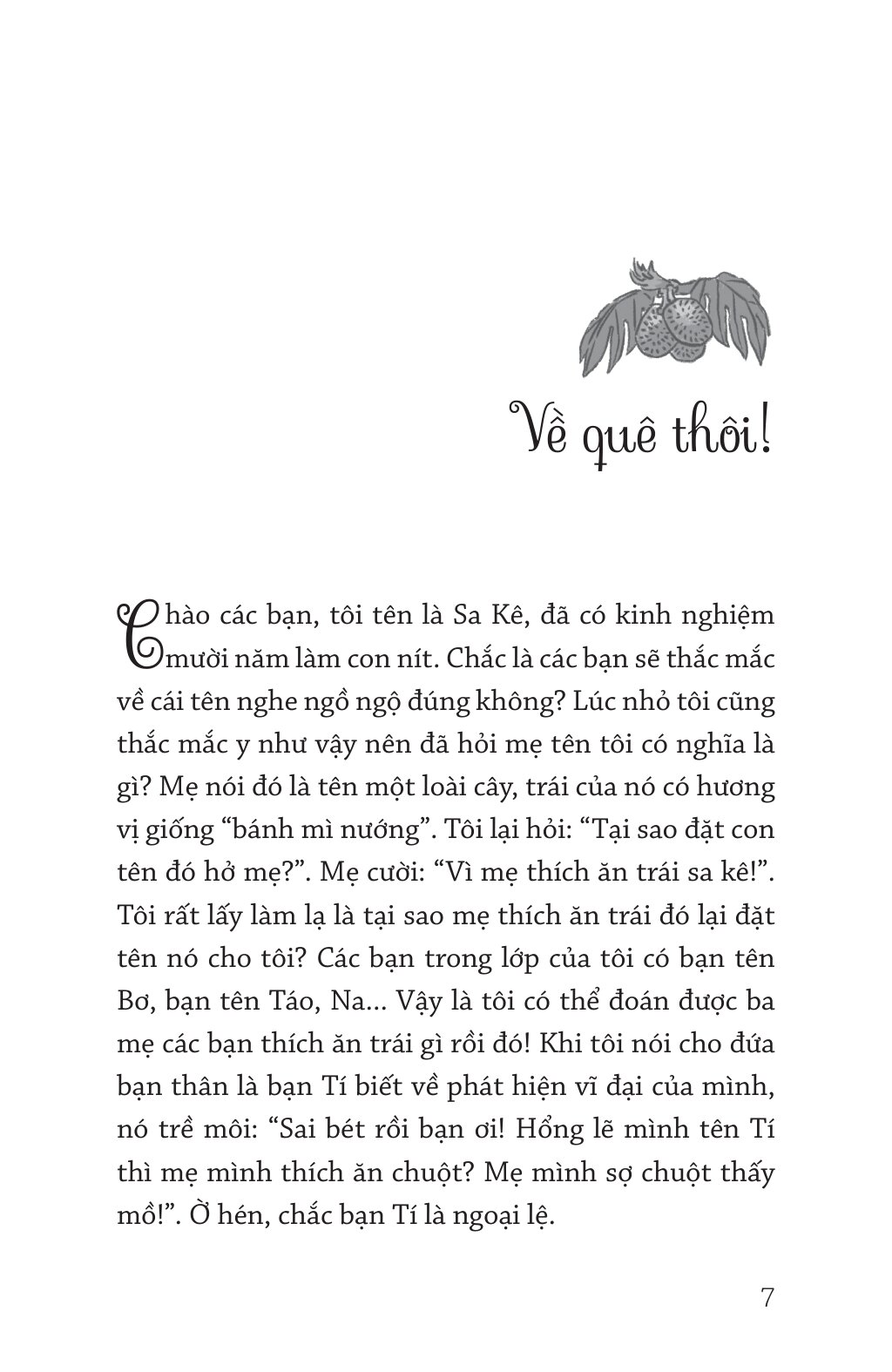 Văn Học Thiếu Nhi - Xóm Sa Kê Có Xa Không? - Ảnh 6