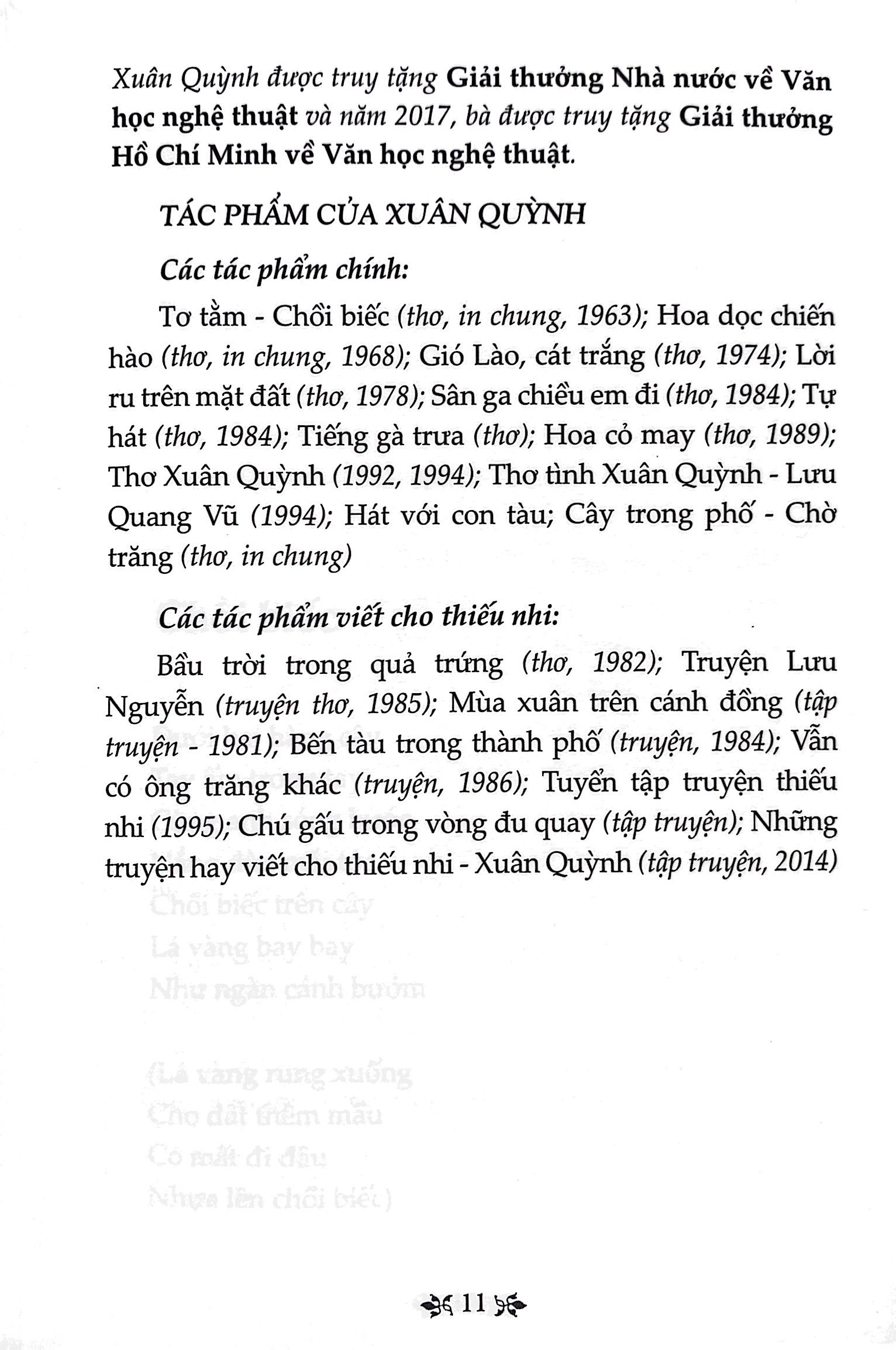 văn học trong nhà trường - thơ xuân quỳnh - Ảnh 6