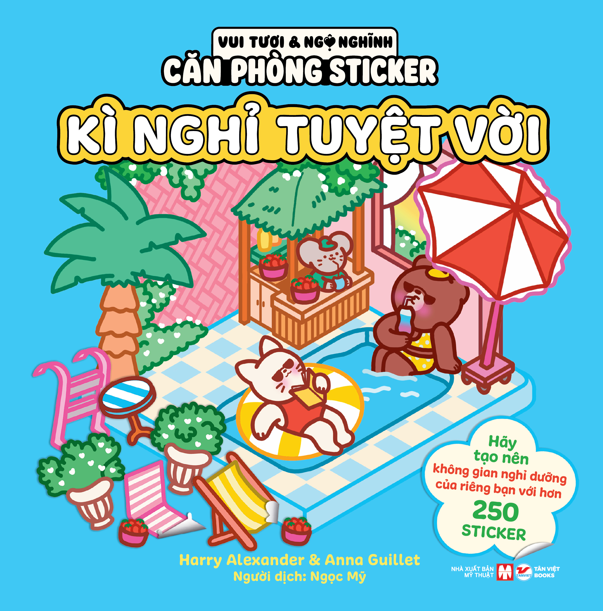 Vui Tươi Và Ngộ Nghĩnh - Căn Phòng Sticker - Kì Nghỉ Tuyệt Vời - Ảnh 2