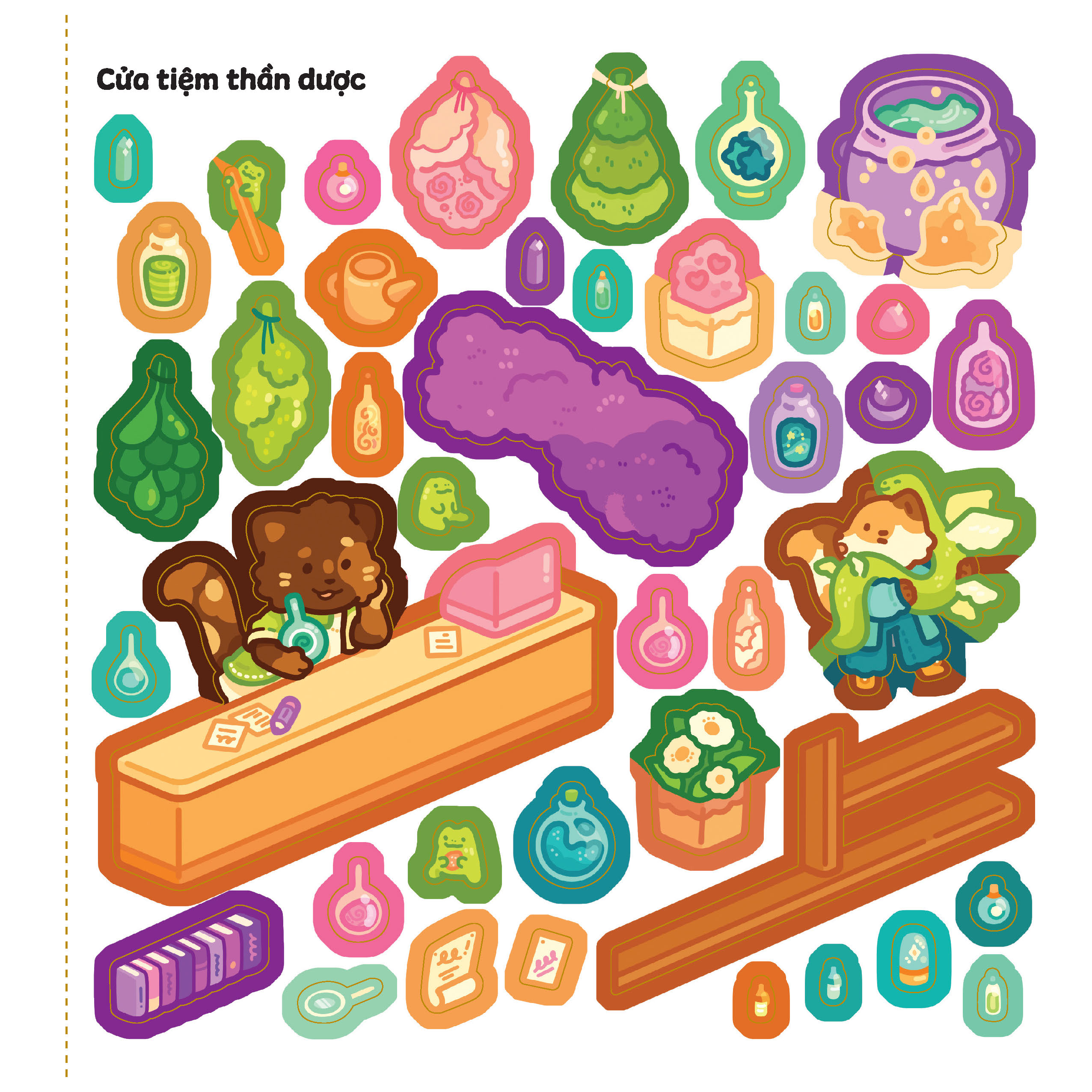 Vui Tươi Và Ngộ Nghĩnh - Căn Phòng Sticker - Kì Nghỉ Tuyệt Vời - Ảnh 8