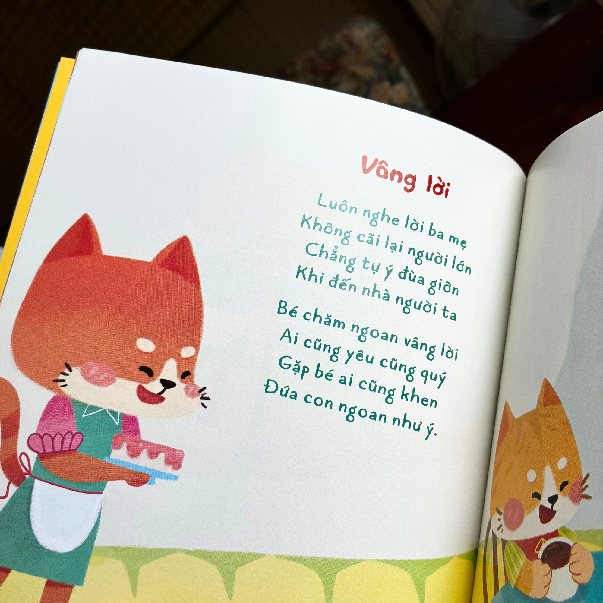 Vườn Thơ Của Bé - Chúng Mình Tập Làm Bé Ngoan - Khi Bé Ở Nhà - Ảnh 6