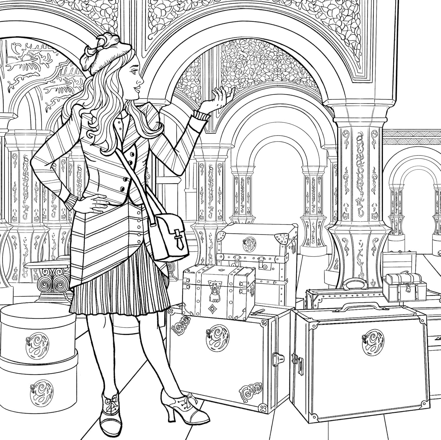 Wicked Film Official Coloring Book - Ảnh 7