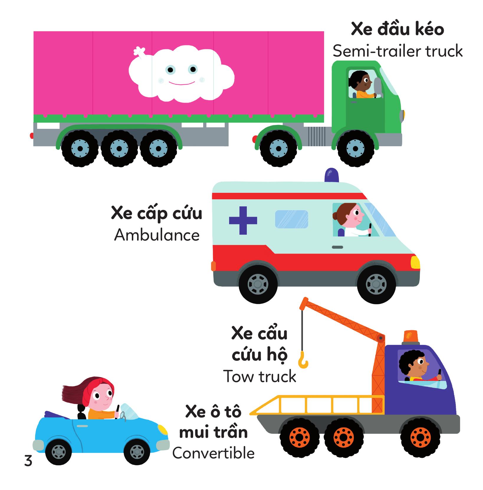 Xoay Xoay Xoay Đi Tìm - Phương Tiện Giao Thông - Bìa Cứng - Ảnh 5